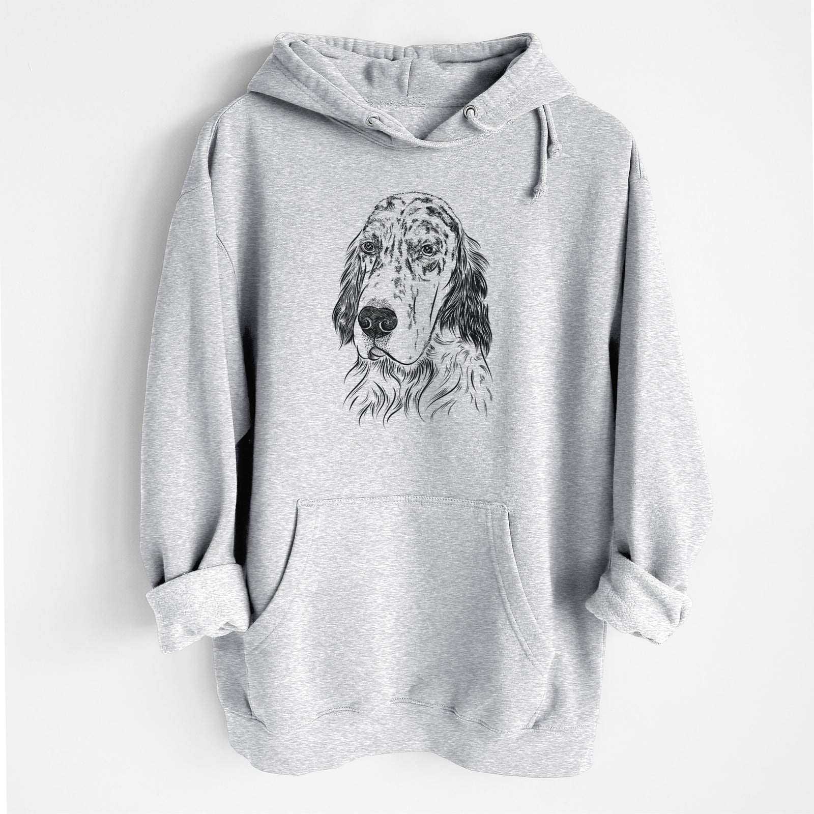 Hutch the English Setter- Heavyweight Fleece Hoodie