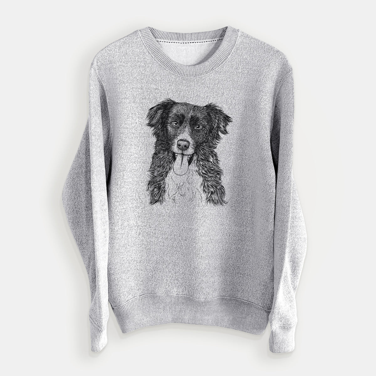 Indi the Border Collie - Knit Sweatshirt