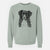 Bare Indi the Border Collie - Unisex Pigment Dyed Crew Sweatshirt