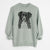 Bare Indi the Border Collie - Unisex Pigment Dyed Crew Sweatshirt