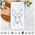 Indy the Ibizan Hound Tea Towel