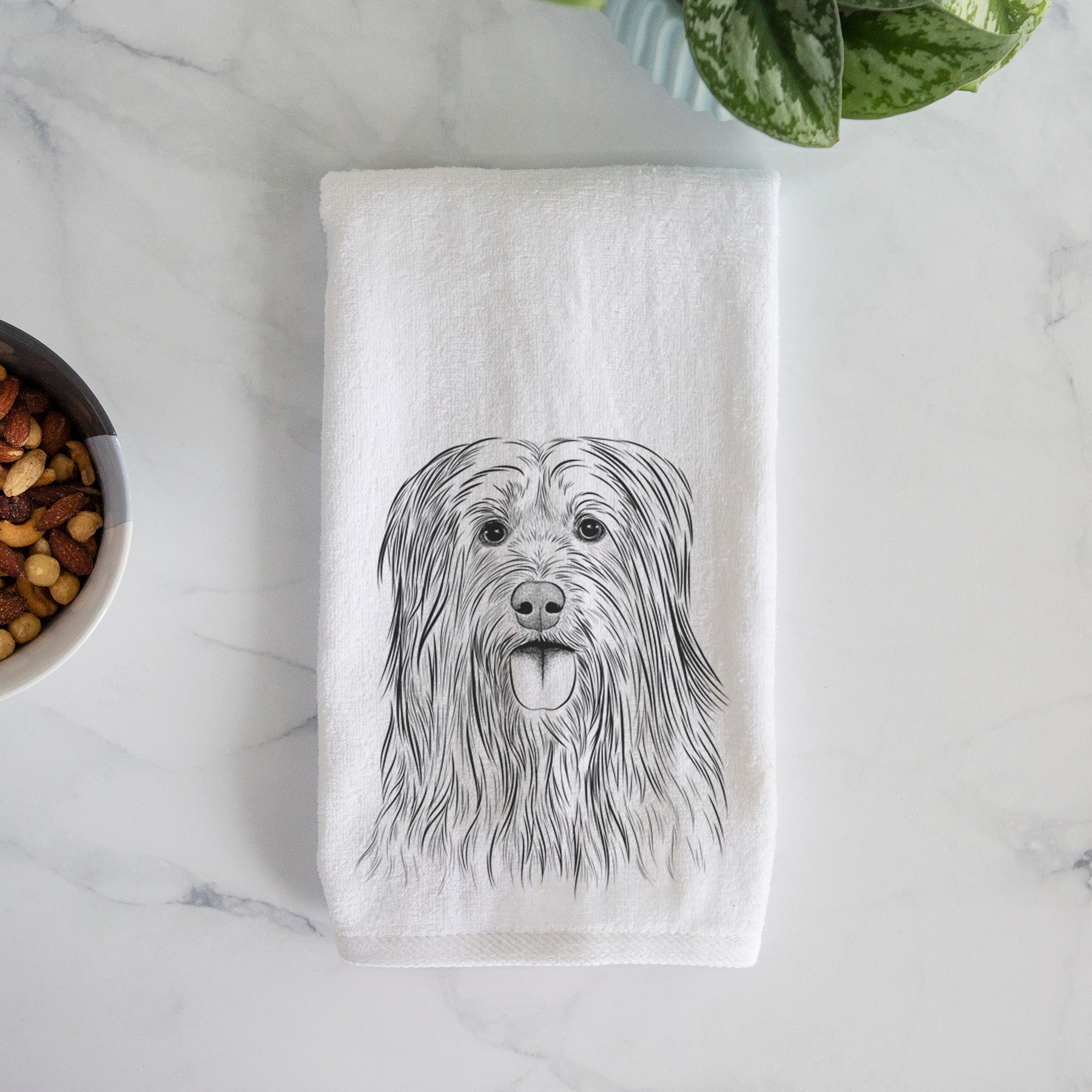 Indy the Korean Sapsali Decorative Hand Towel