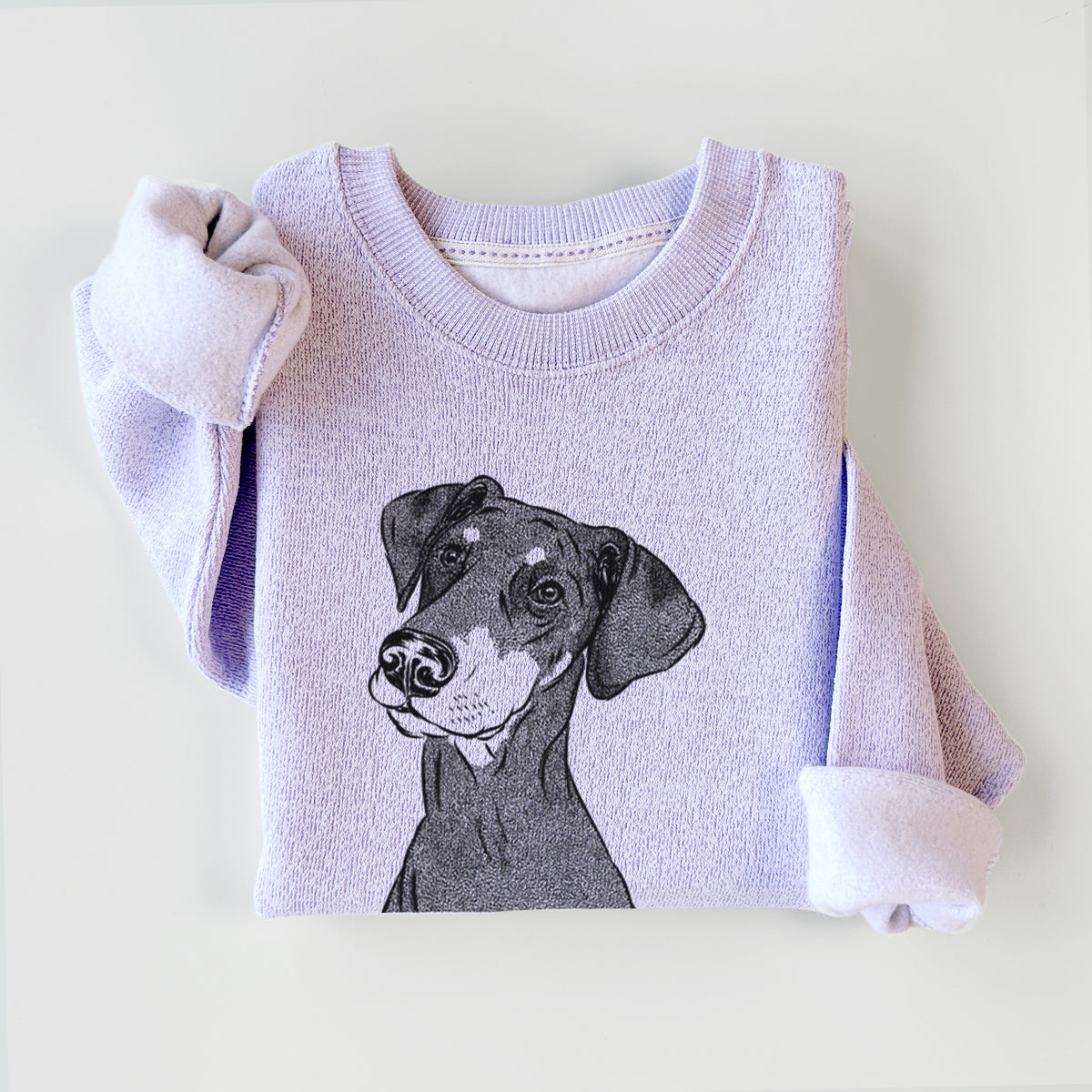 Iroh the Doberman Pinscher - Knit Sweatshirt