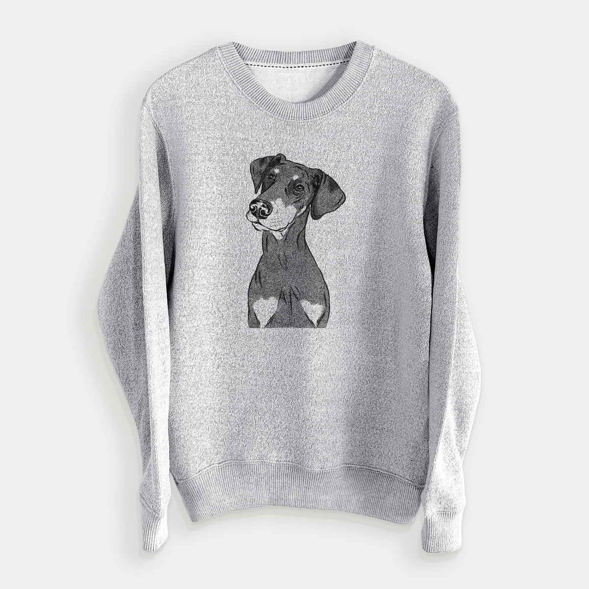 Iroh the Doberman Pinscher - Knit Sweatshirt