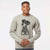 Bare Iroh the Doberman Pinscher - Unisex Pigment Dyed Crew Sweatshirt