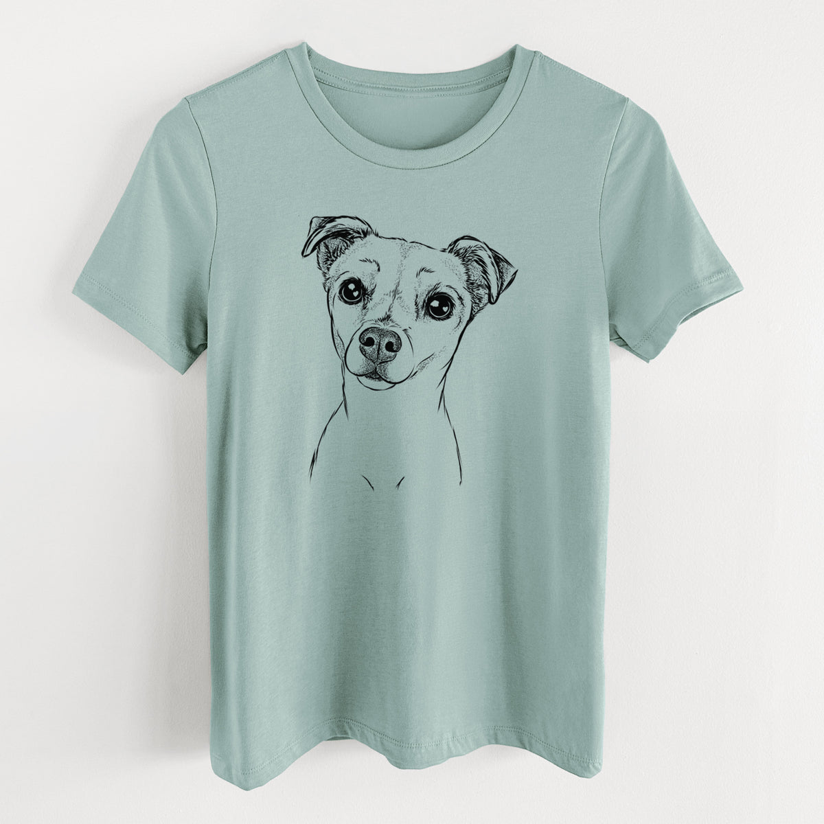 Bare Izzy the Chiweenie - Women's Lightweight Relaxed Fit 100% Cotton Crewneck