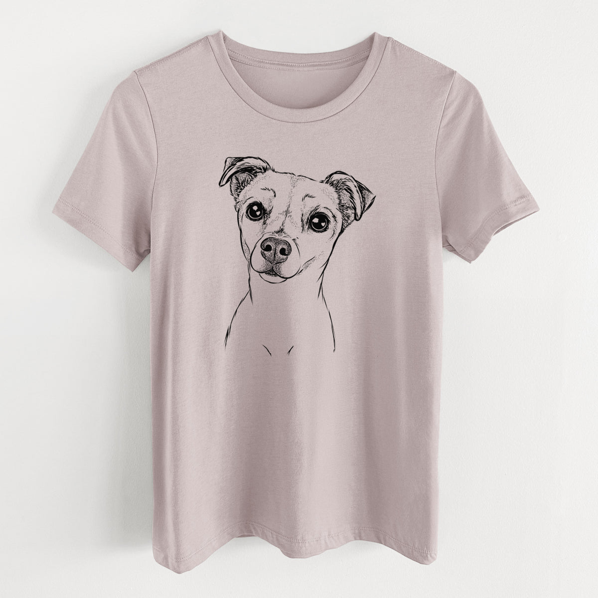 Bare Izzy the Chiweenie - Women's Lightweight Relaxed Fit 100% Cotton Crewneck