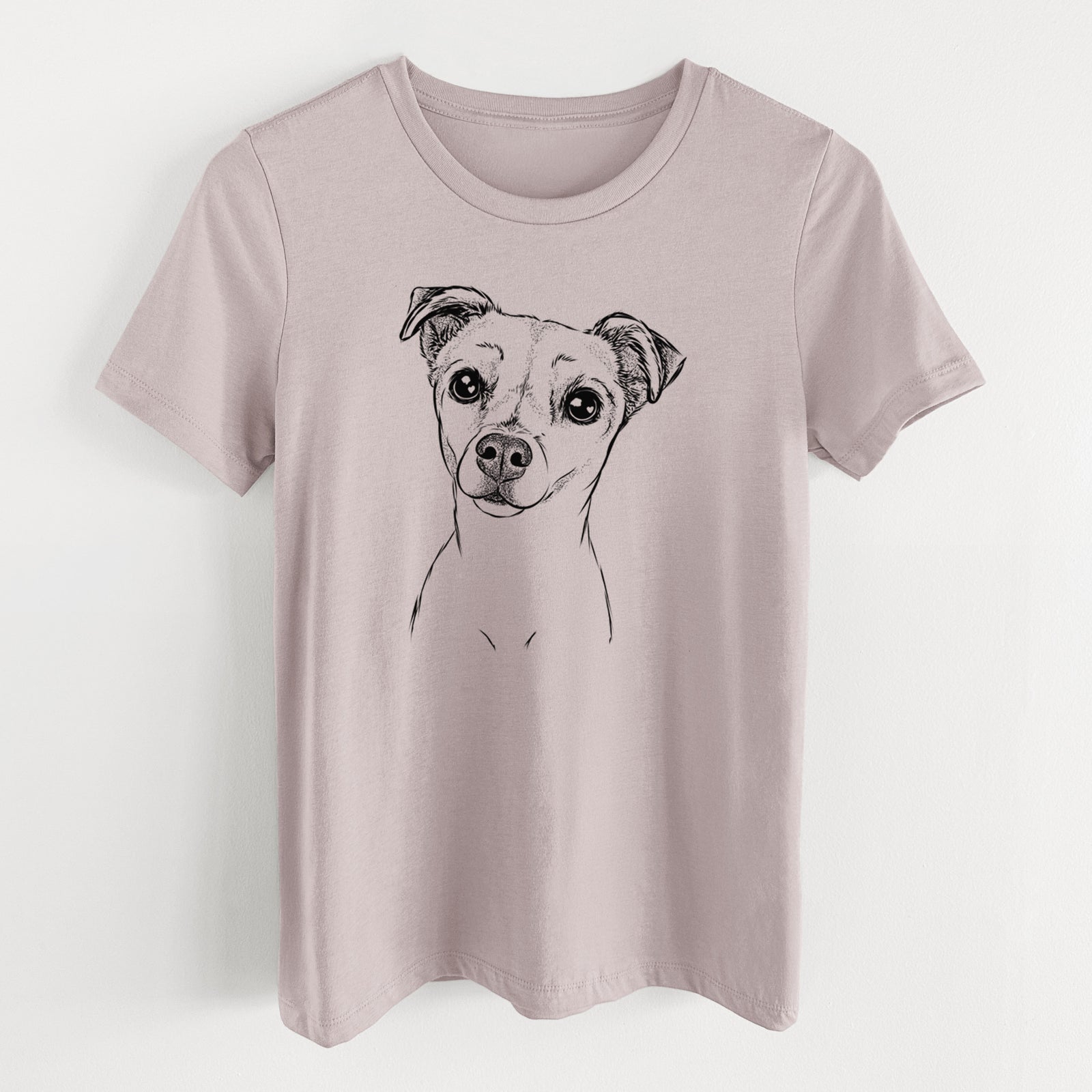 Bare Izzy the Chiweenie - Women's Lightweight Relaxed Fit 100% Cotton Crewneck
