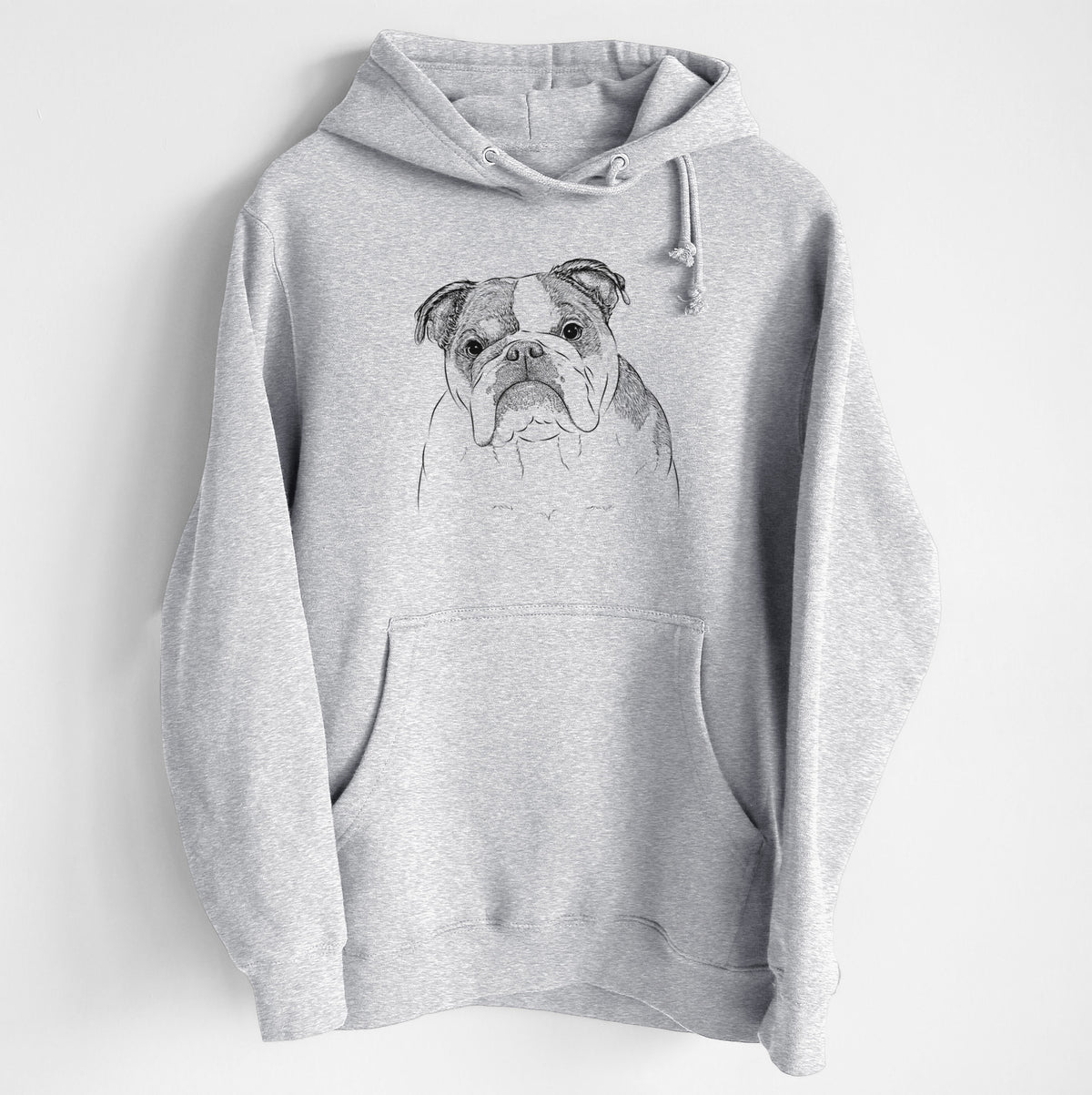 Jack the English Bulldog- Heavyweight Fleece Hoodie