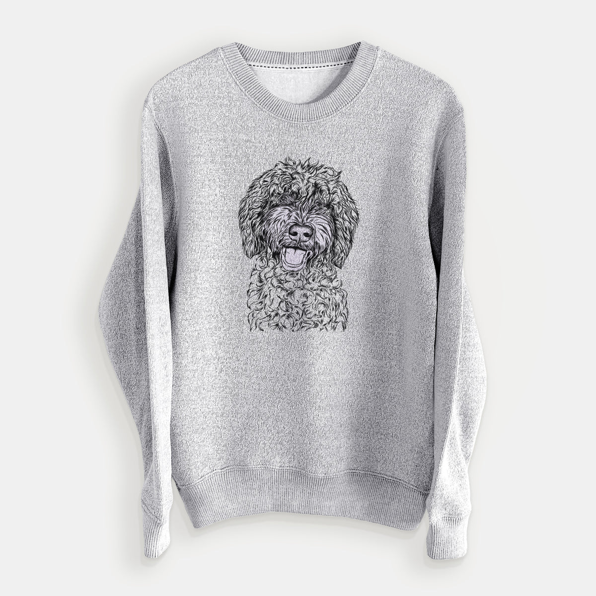 Jack the Chocolate Labradoodle - Knit Sweatshirt