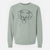 Bare Jackson the Weimaraner - Unisex Pigment Dyed Crew Sweatshirt