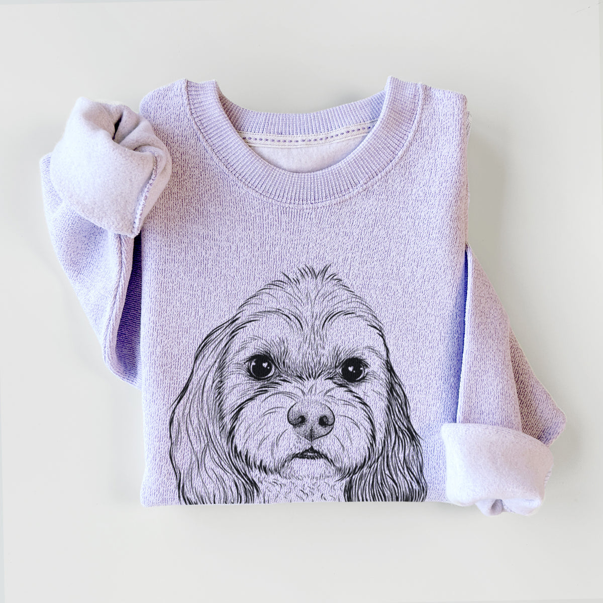 Jasper Diggins the Cavapoo - Knit Sweatshirt
