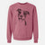 Bare Jax the American Pitbull Terrier Mix - Unisex Pigment Dyed Crew Sweatshirt