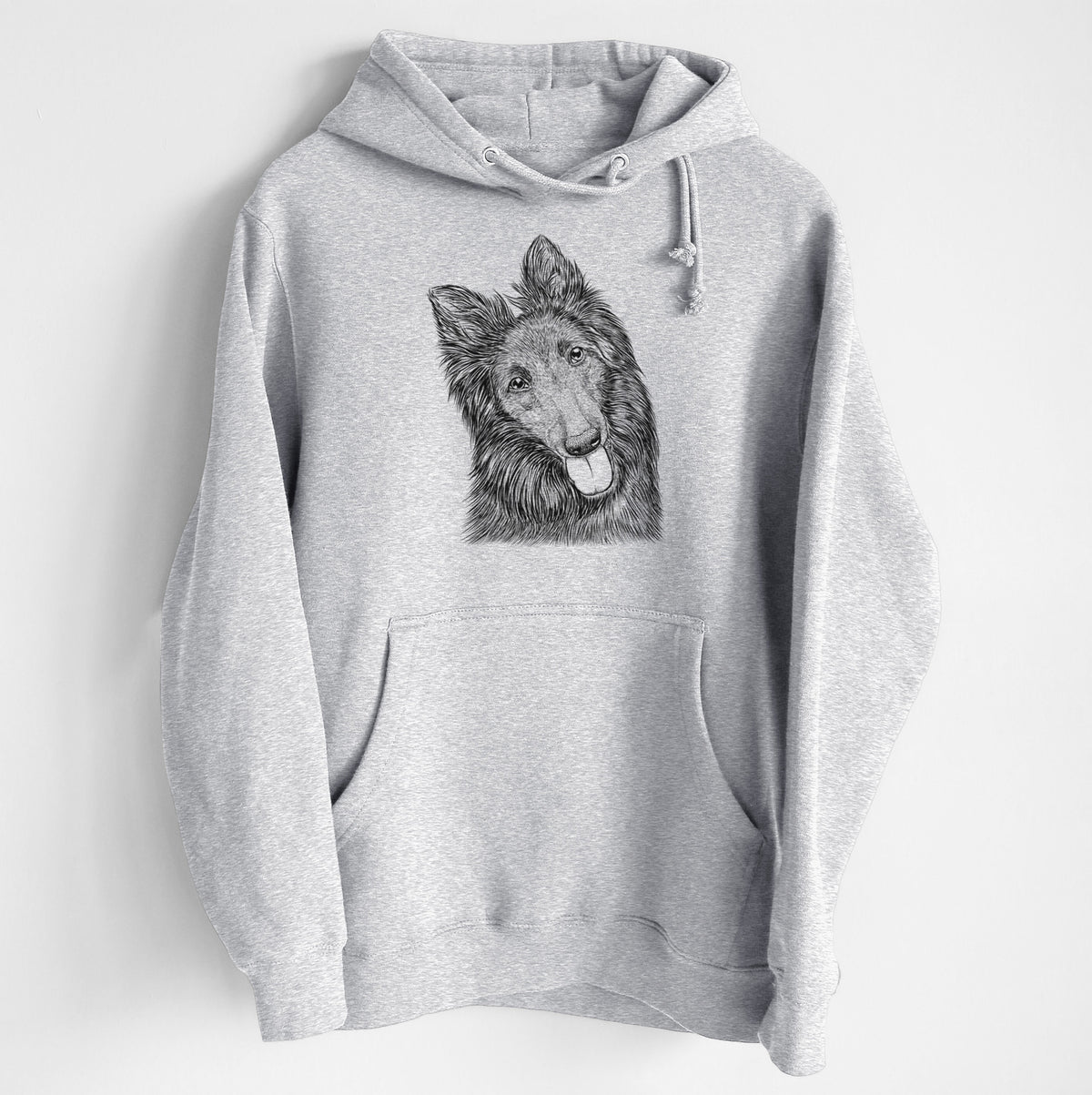 Jaxx the Belgian Tervuren- Heavyweight Fleece Hoodie