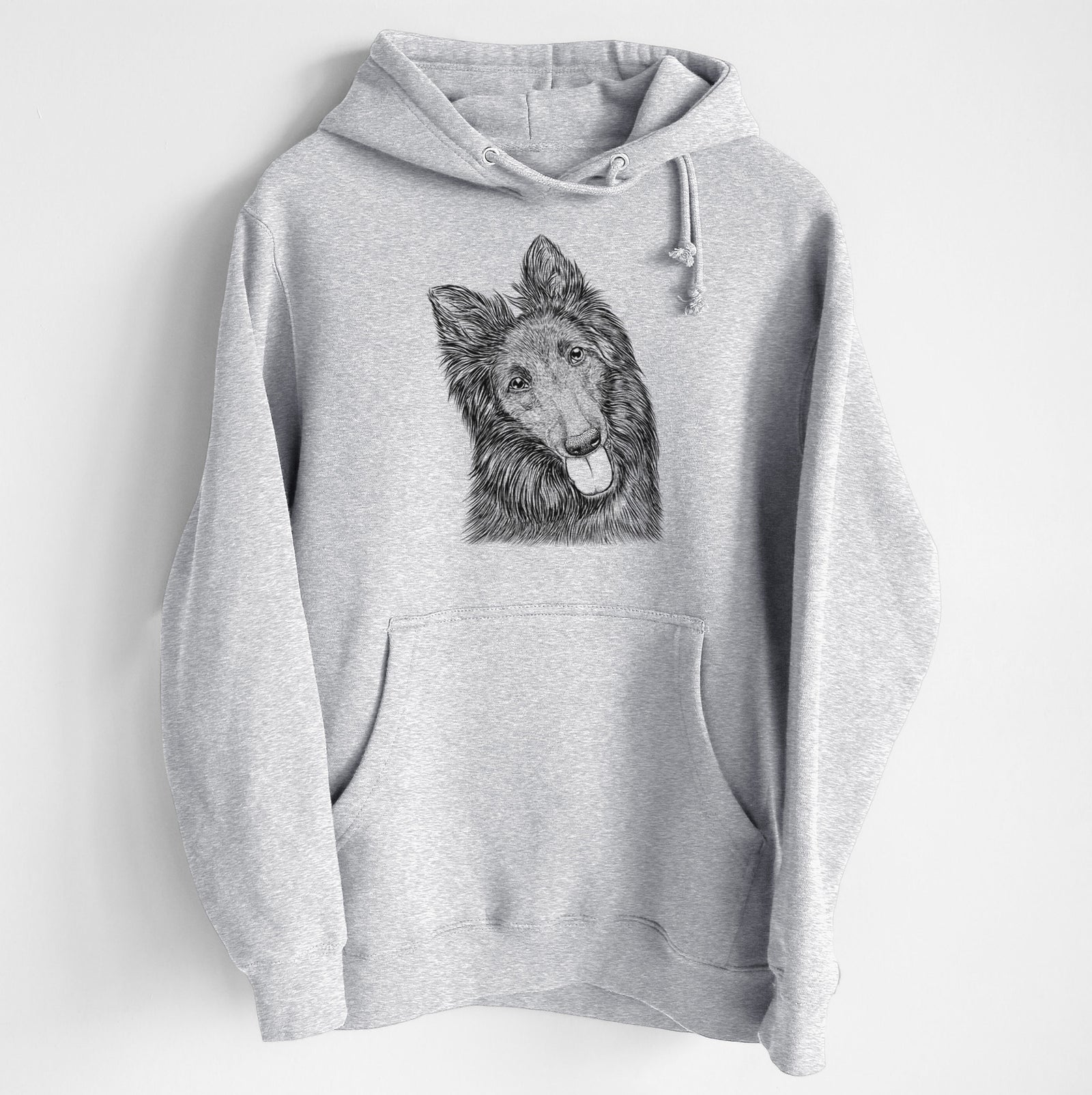 Jaxx the Belgian Tervuren- Heavyweight Fleece Hoodie