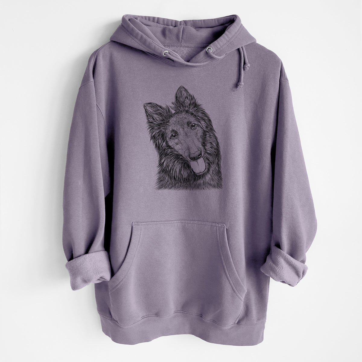 Jaxx the Belgian Tervuren- Heavyweight Fleece Hoodie