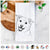 Jazz the Lab Mix Tea Towel