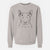 Bare Jett the Bull Terrier - Unisex Pigment Dyed Crew Sweatshirt