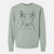 Bare Jett the Bull Terrier - Unisex Pigment Dyed Crew Sweatshirt