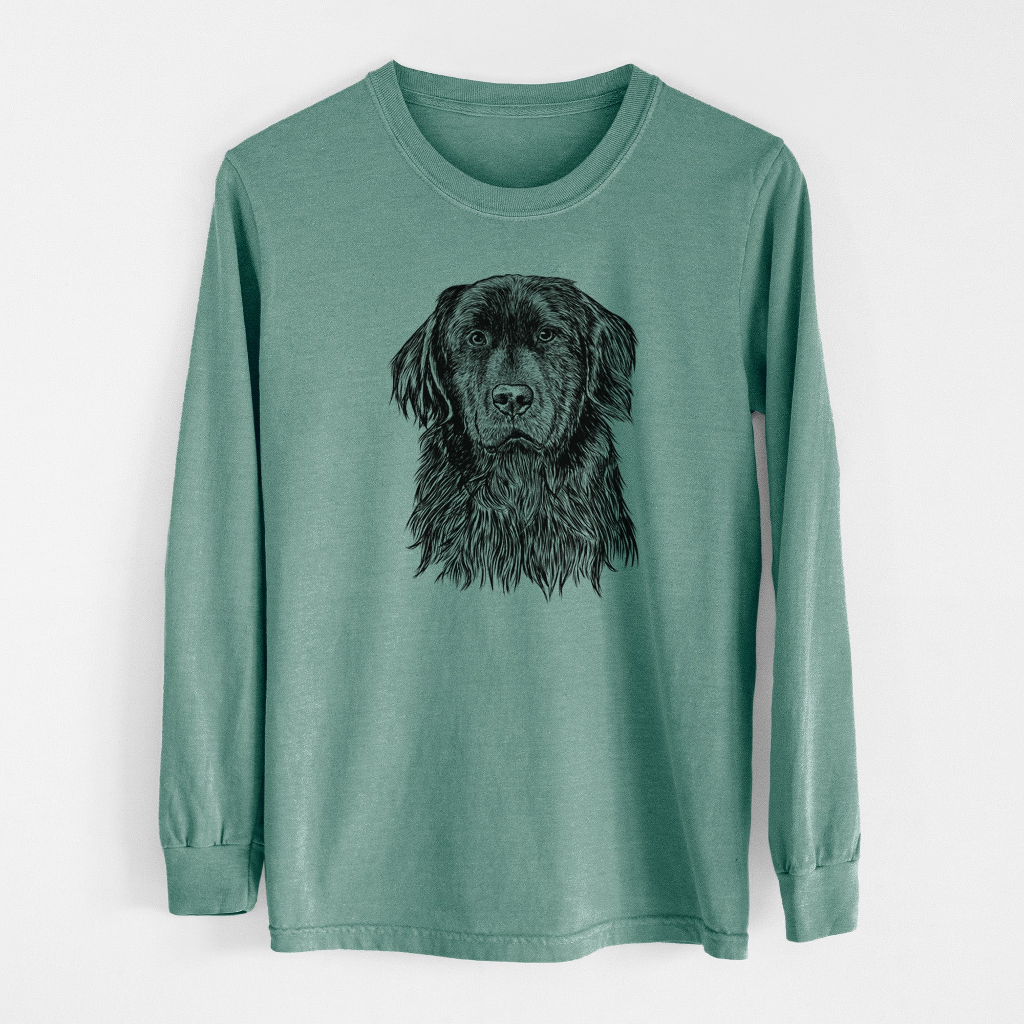 Bare Jinx the Newfoundland - Men's Heavyweight 100% Cotton Long Sleeve