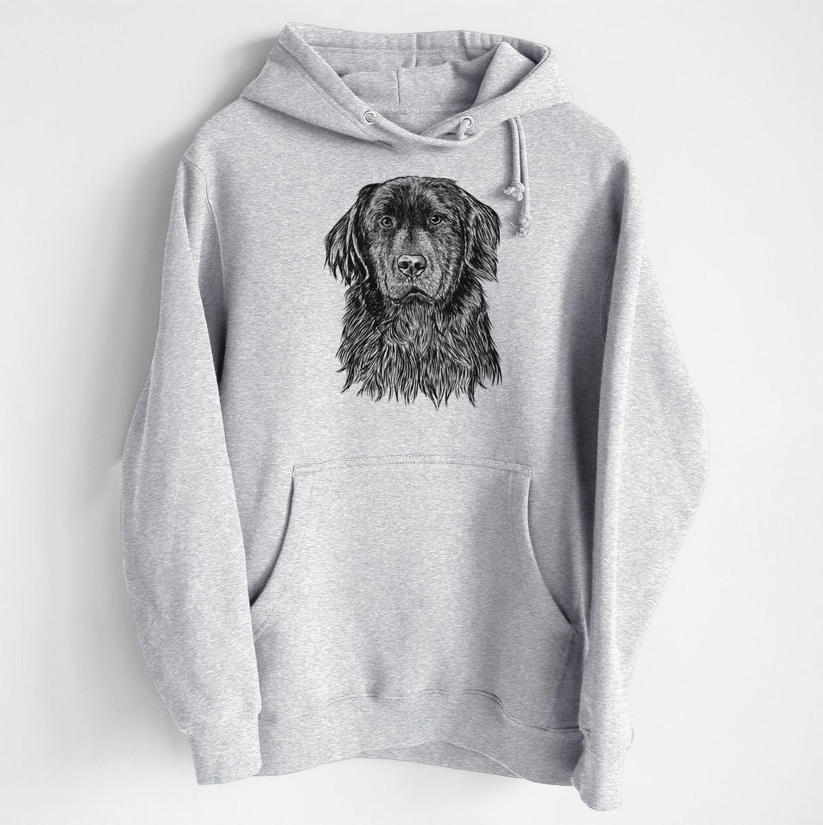 Jinx the Newfoundland- Heavyweight Fleece Hoodie