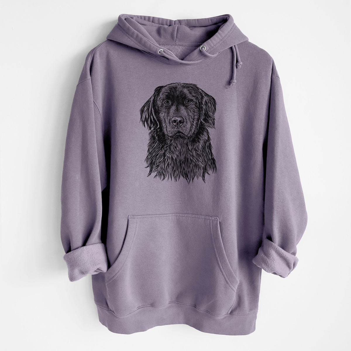 Jinx the Newfoundland- Heavyweight Fleece Hoodie