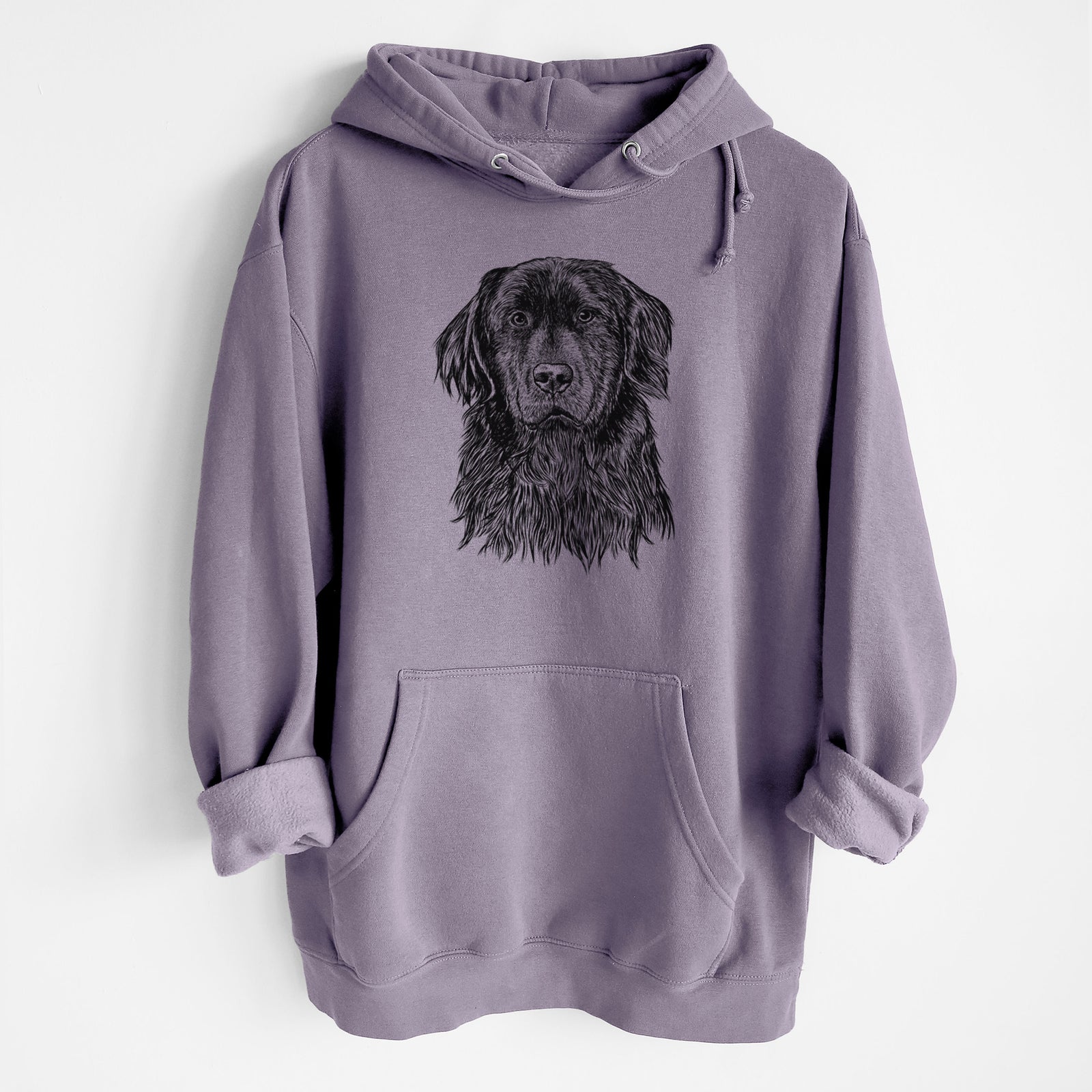 Jinx the Newfoundland- Heavyweight Fleece Hoodie
