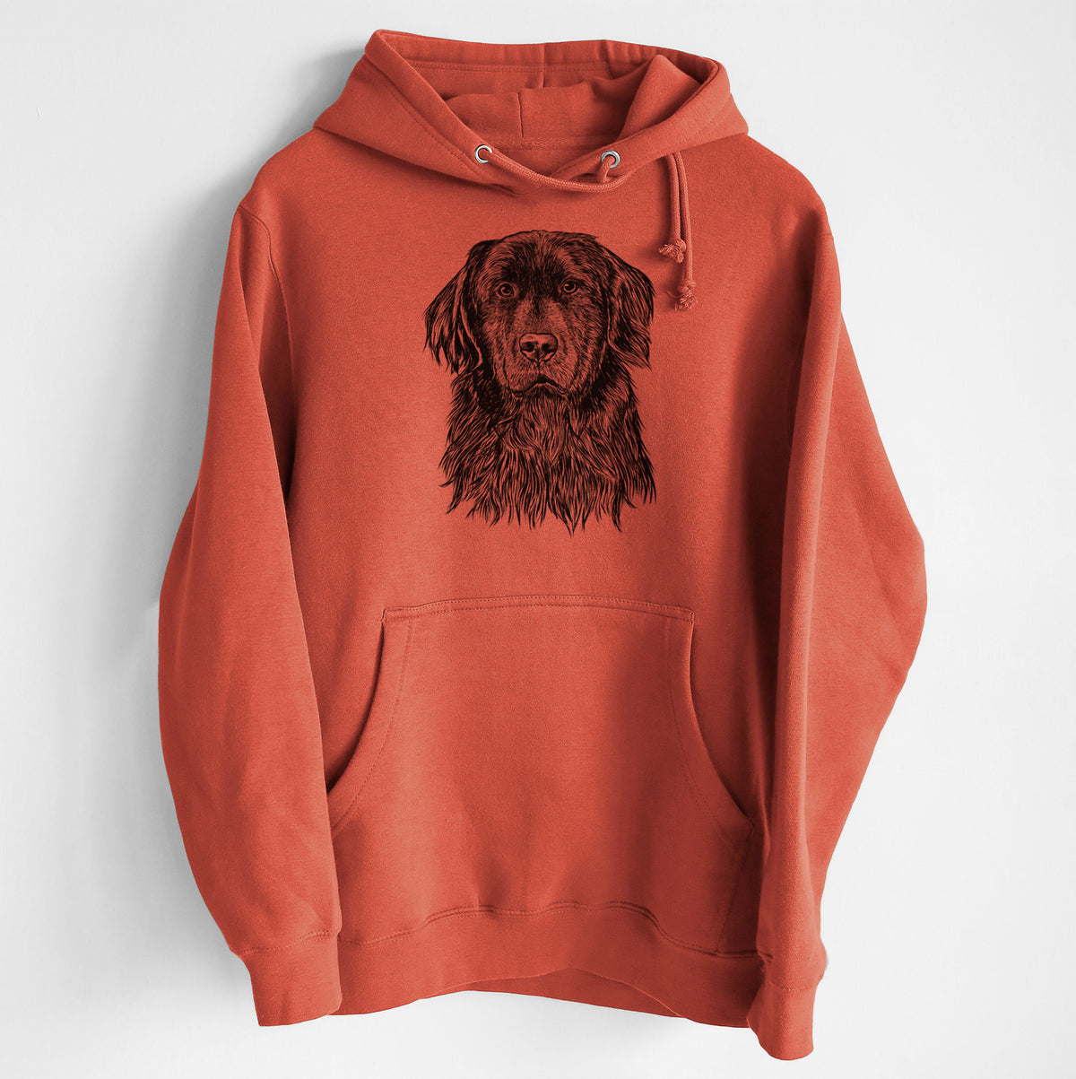 Jinx the Newfoundland- Heavyweight Fleece Hoodie