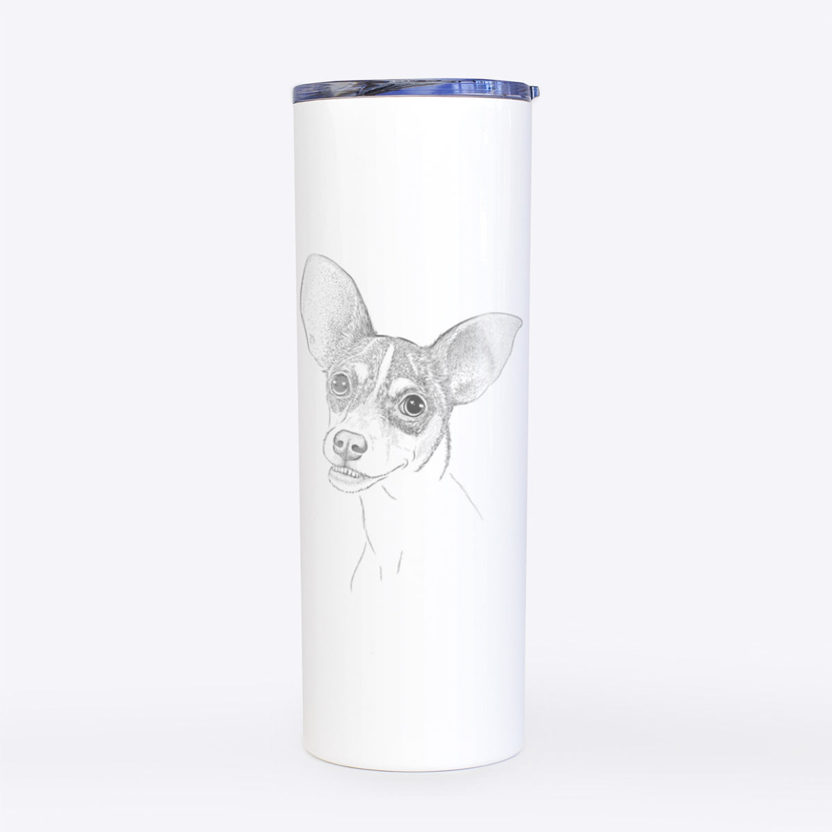 Kailani the Chihuahua Mix - 20oz Skinny Tumbler