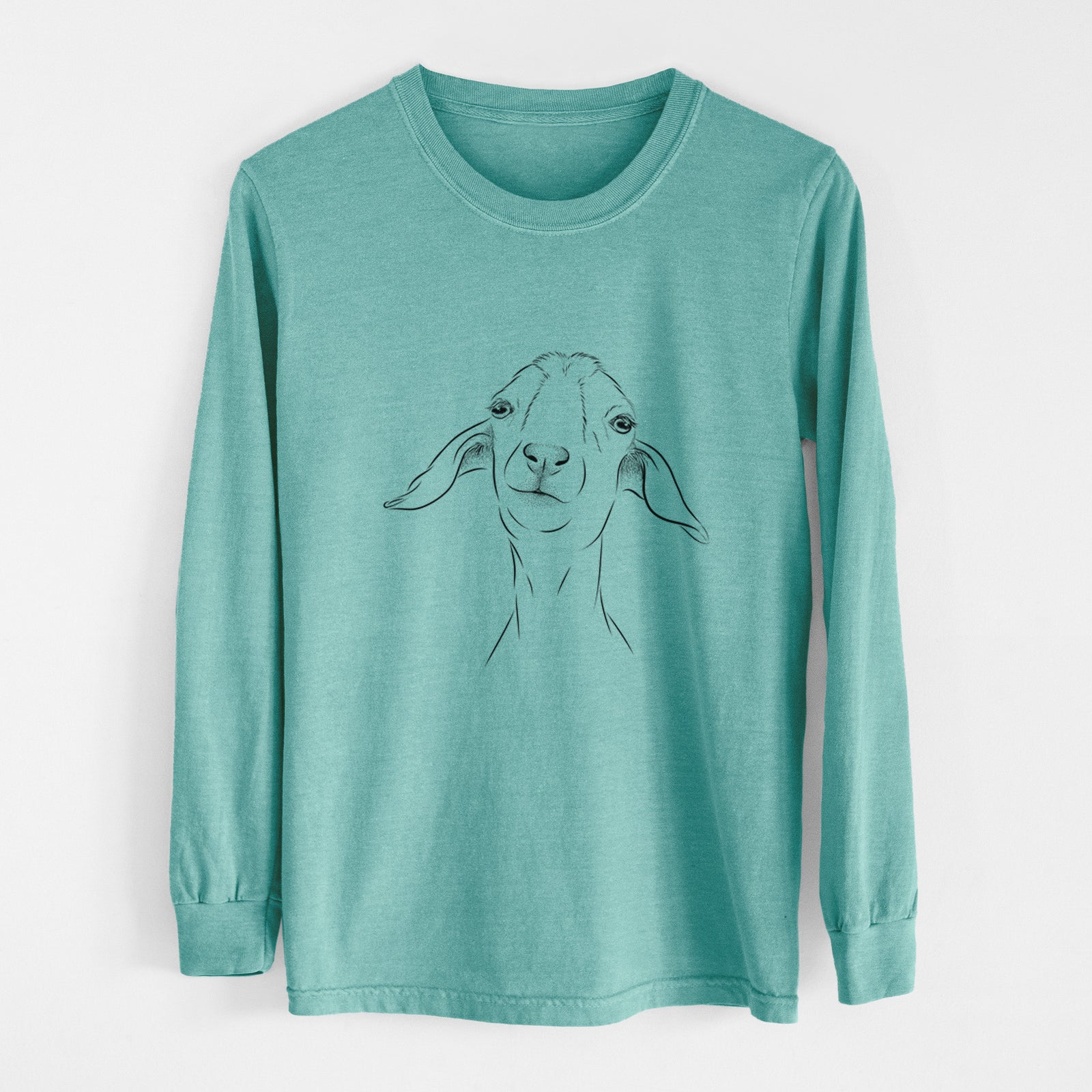Bare Kara Dune the Spanish Boer Goat - Heavyweight 100% Cotton Long Sleeve