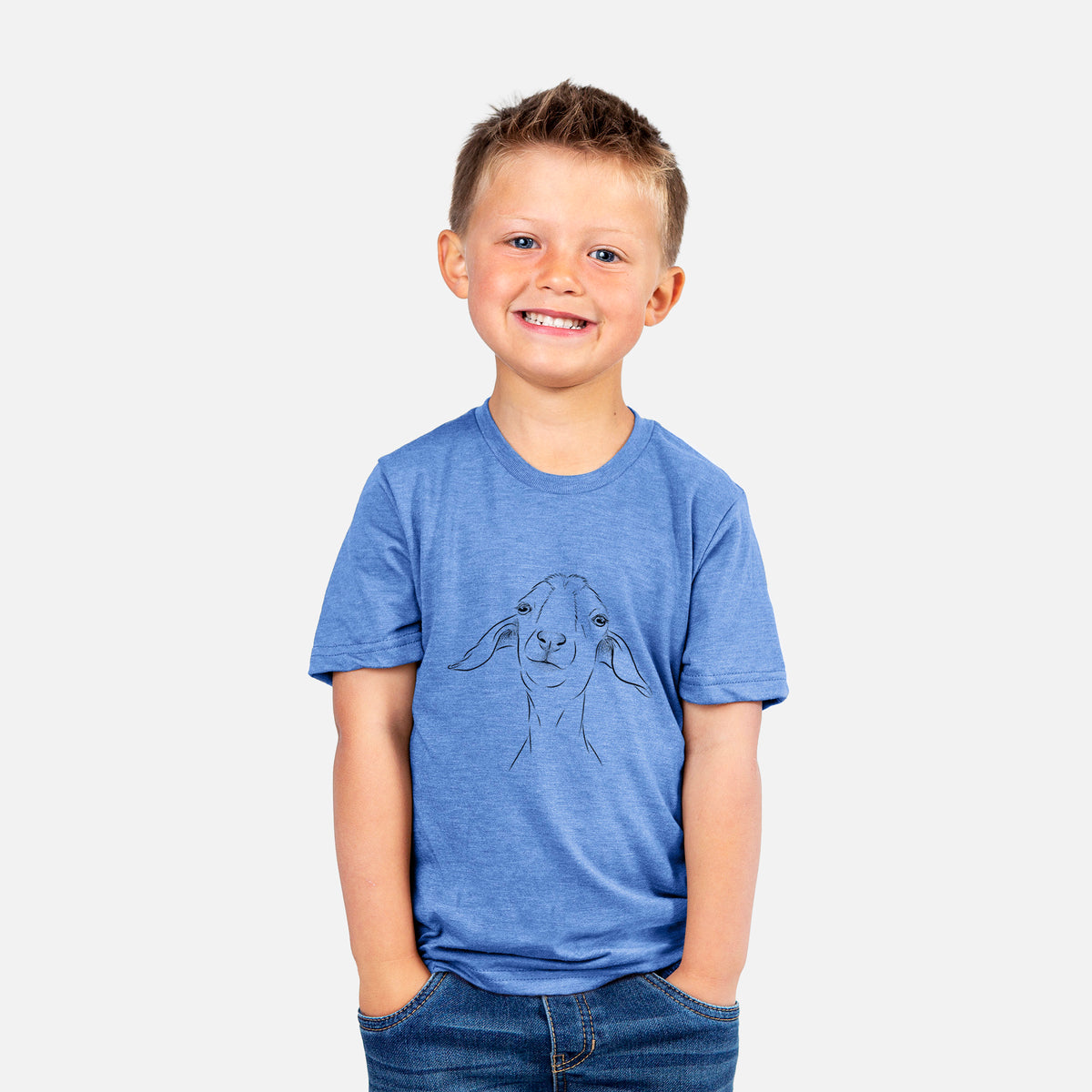 Bare Kara Dune the Spanish Boer Goat - Kids/Youth/Toddler Shirt