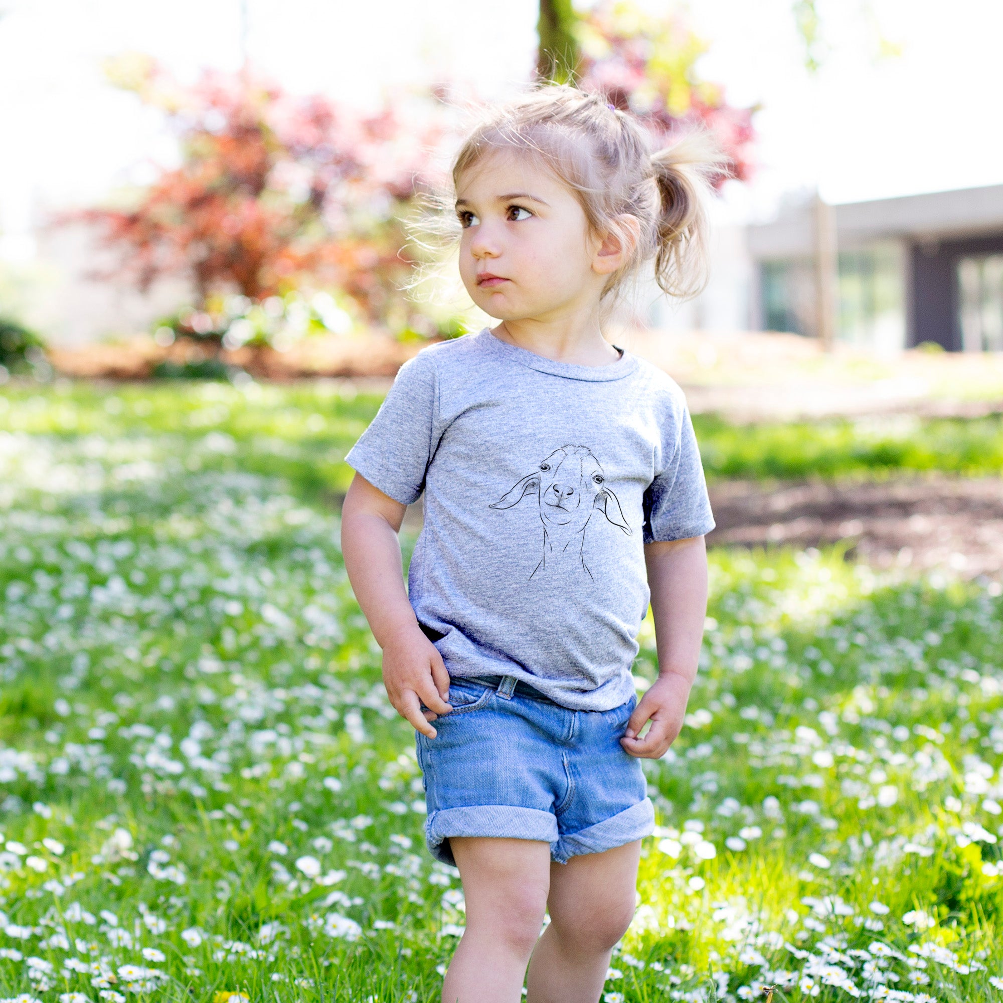 Bare Kara Dune the Spanish Boer Goat - Kids/Youth/Toddler Shirt