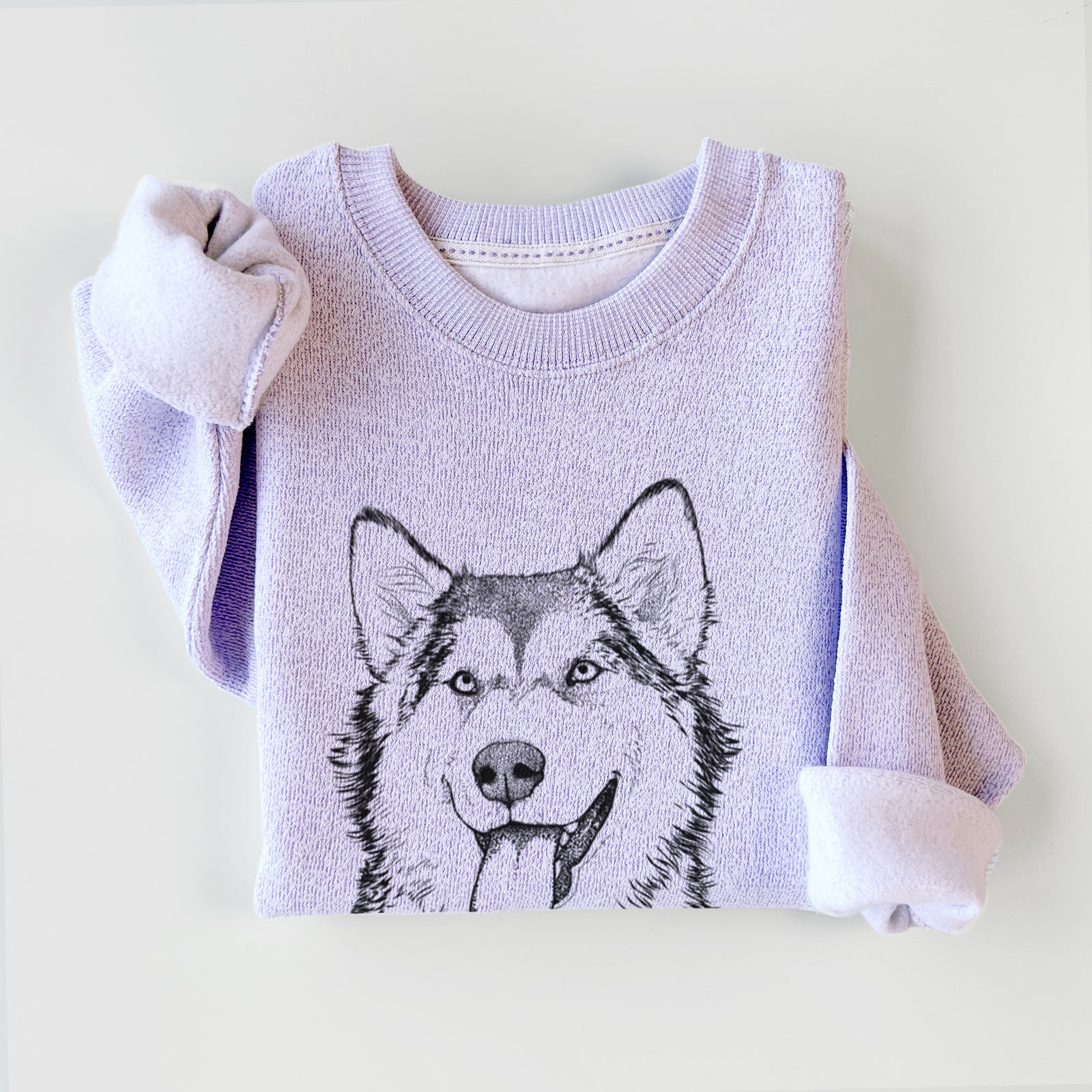 Kaskae the Alaskan Malamute - Knit Sweatshirt