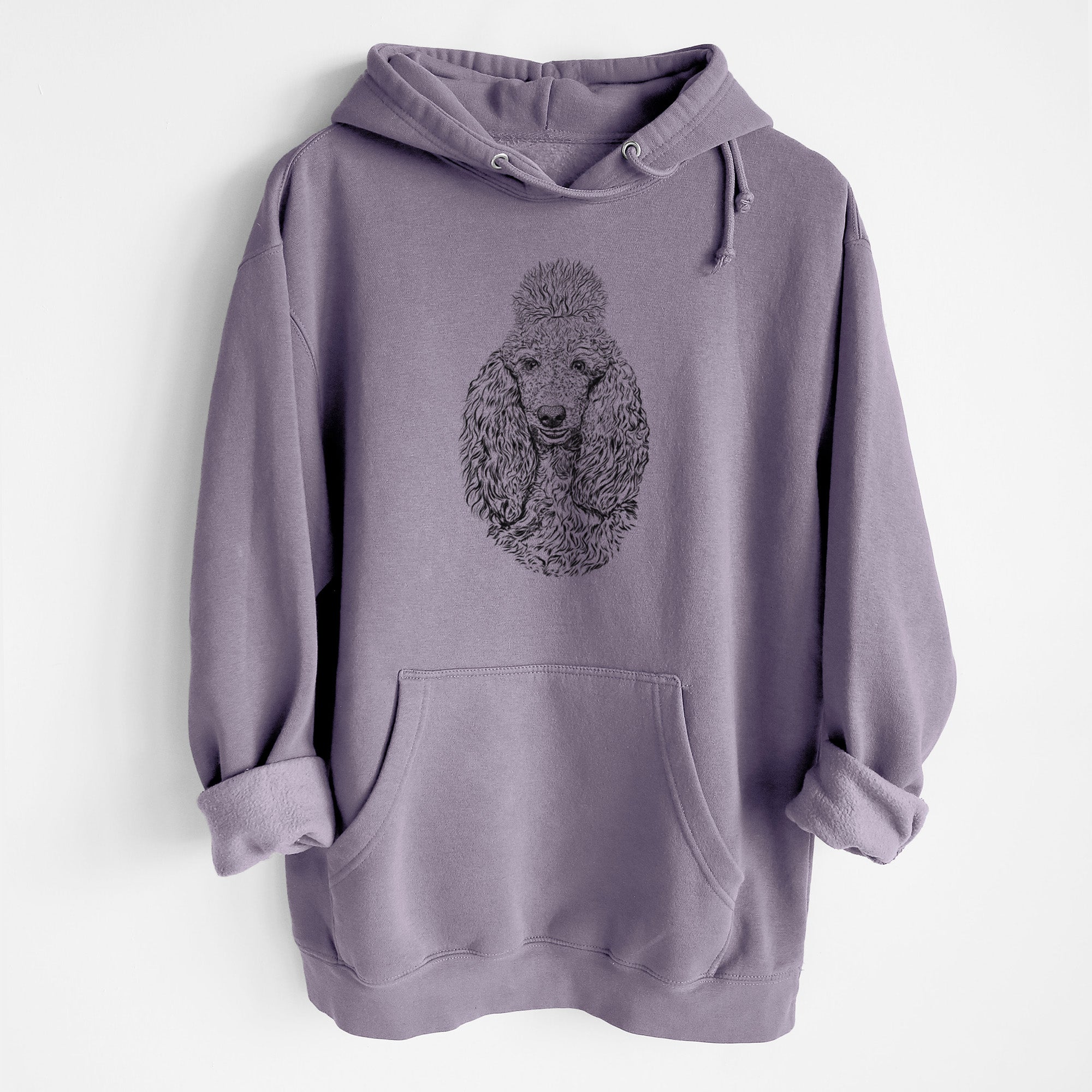 Kenna the Standard Poodle- Heavyweight Fleece Hoodie