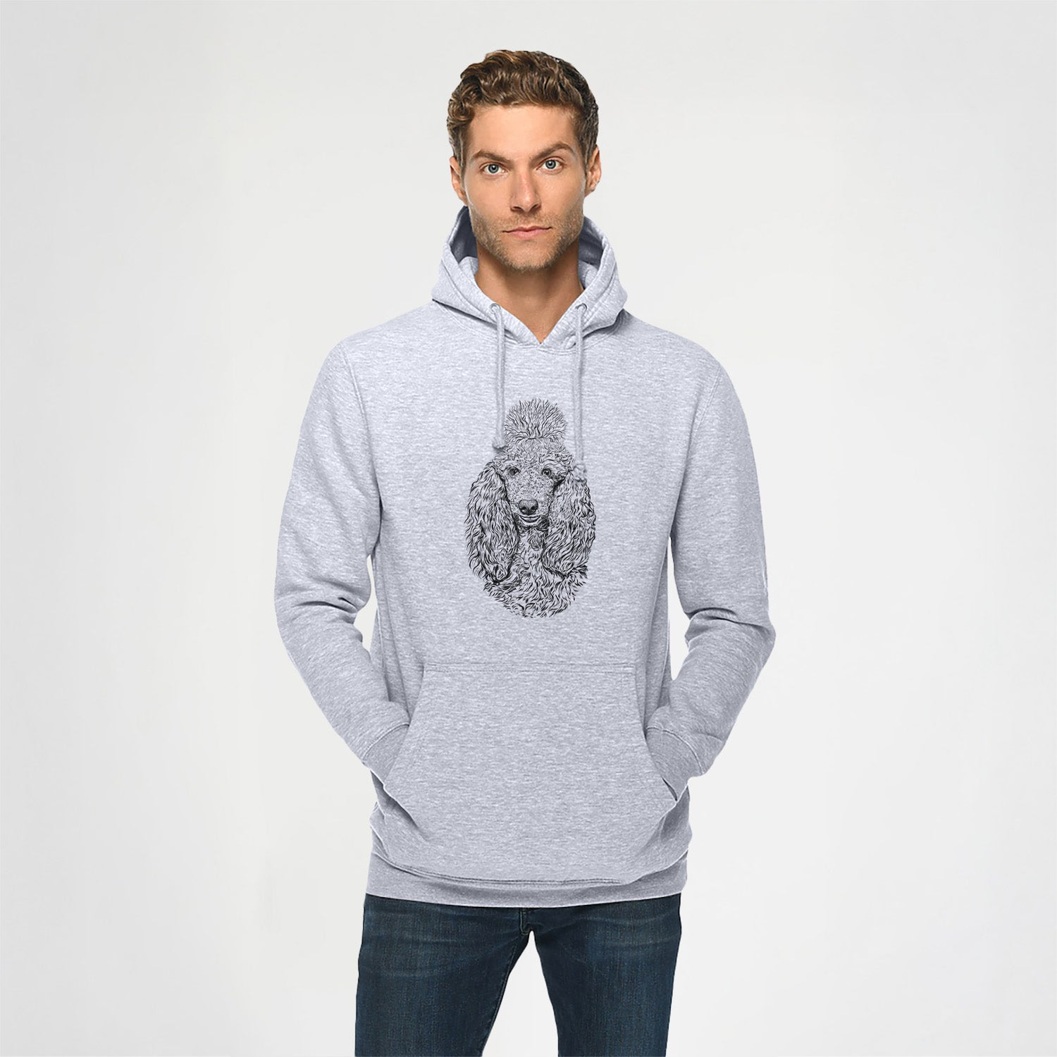 Kenna the Standard Poodle- Heavyweight Fleece Hoodie