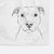 Khaleesi the Pitbull Decorative Hand Towel