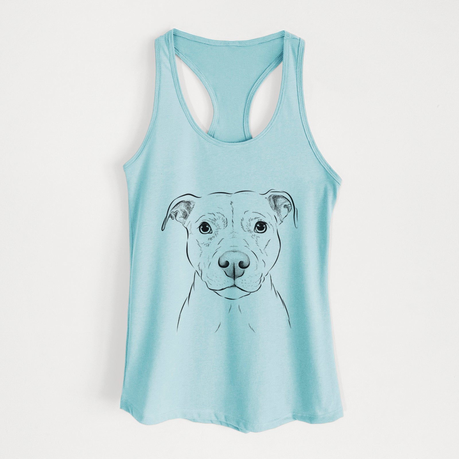 Khaleesi the Pitbull - Women's Racerback Tanktop