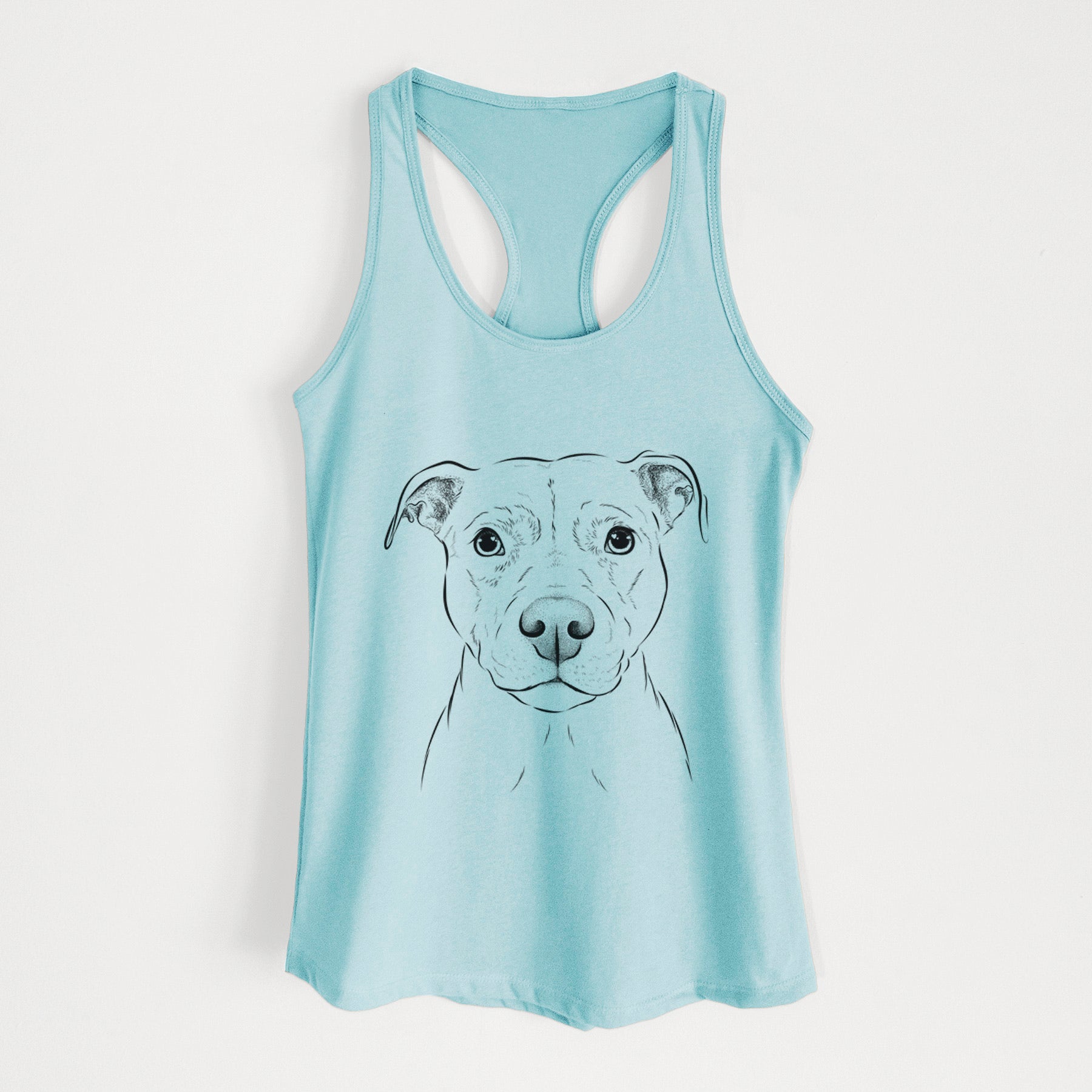 Khaleesi the Pitbull - Women's Racerback Tanktop