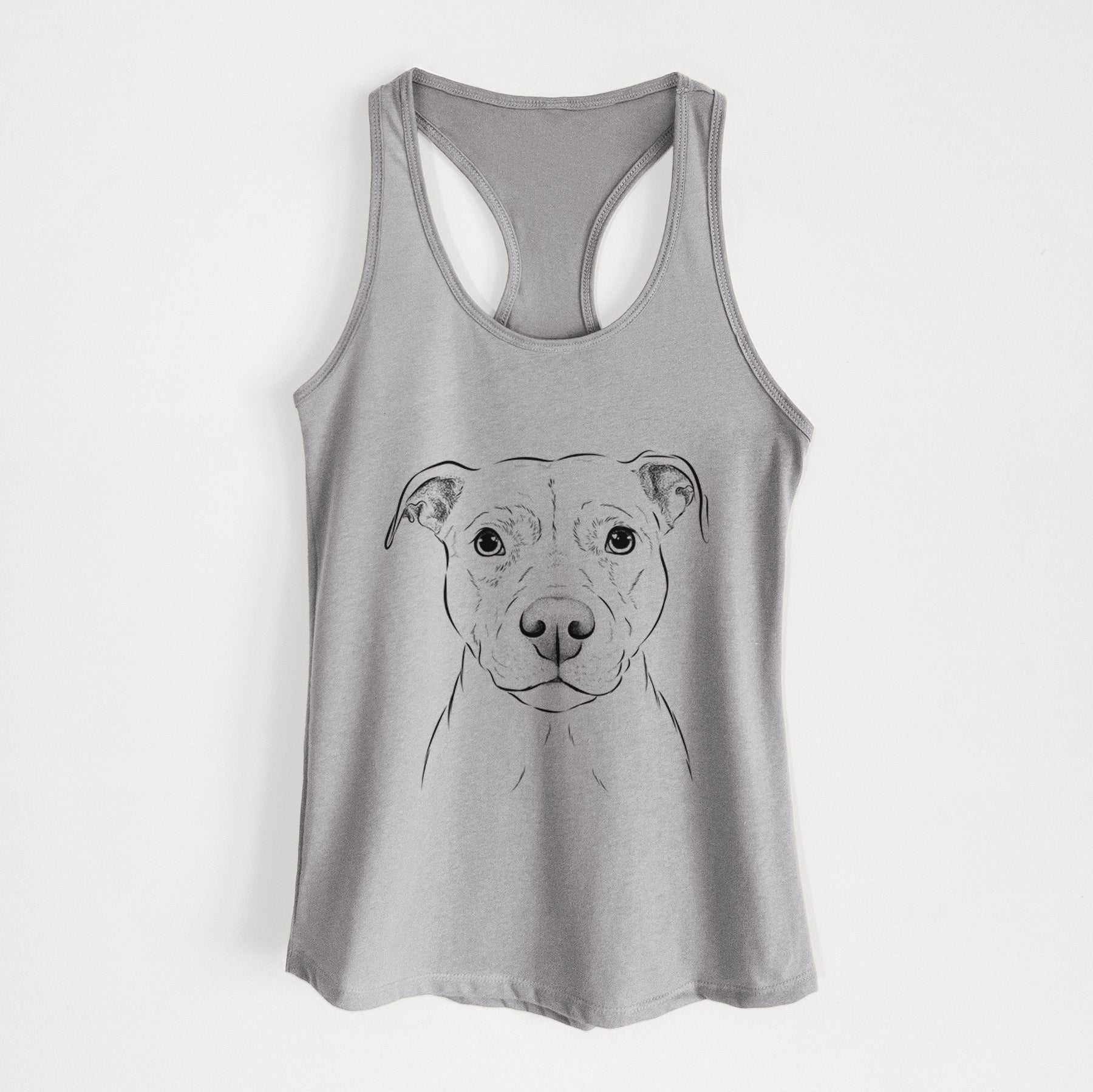 Khaleesi the Pitbull - Women's Racerback Tanktop