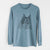 Bare Kiki the Maine Coon Cat - Men's Heavyweight 100% Cotton Long Sleeve