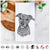 Kirby the Mountain Cur Mix Tea Towel