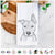 Kisses the Pitbull Tea Towel