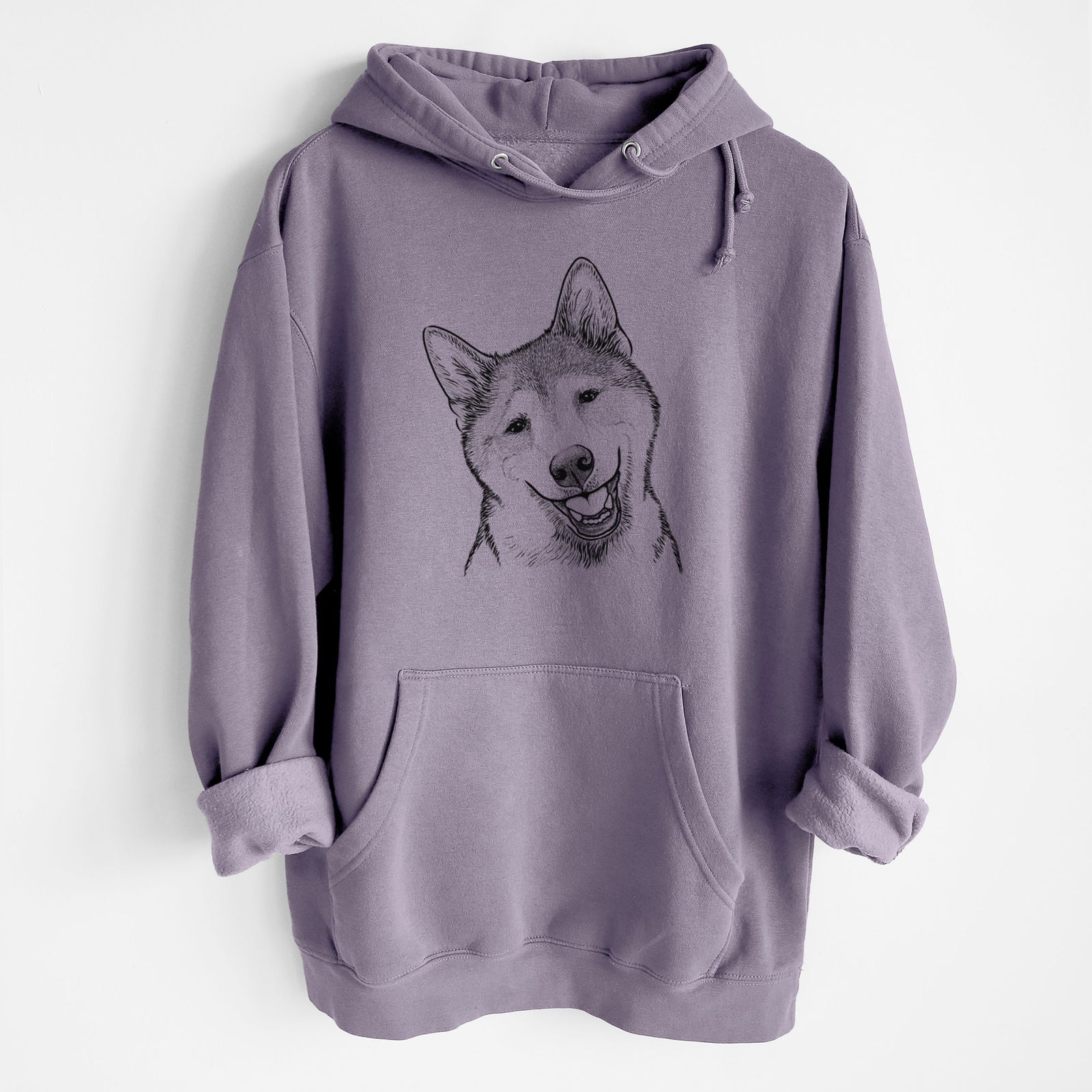 Koby the Shiba Inu- Heavyweight Fleece Hoodie