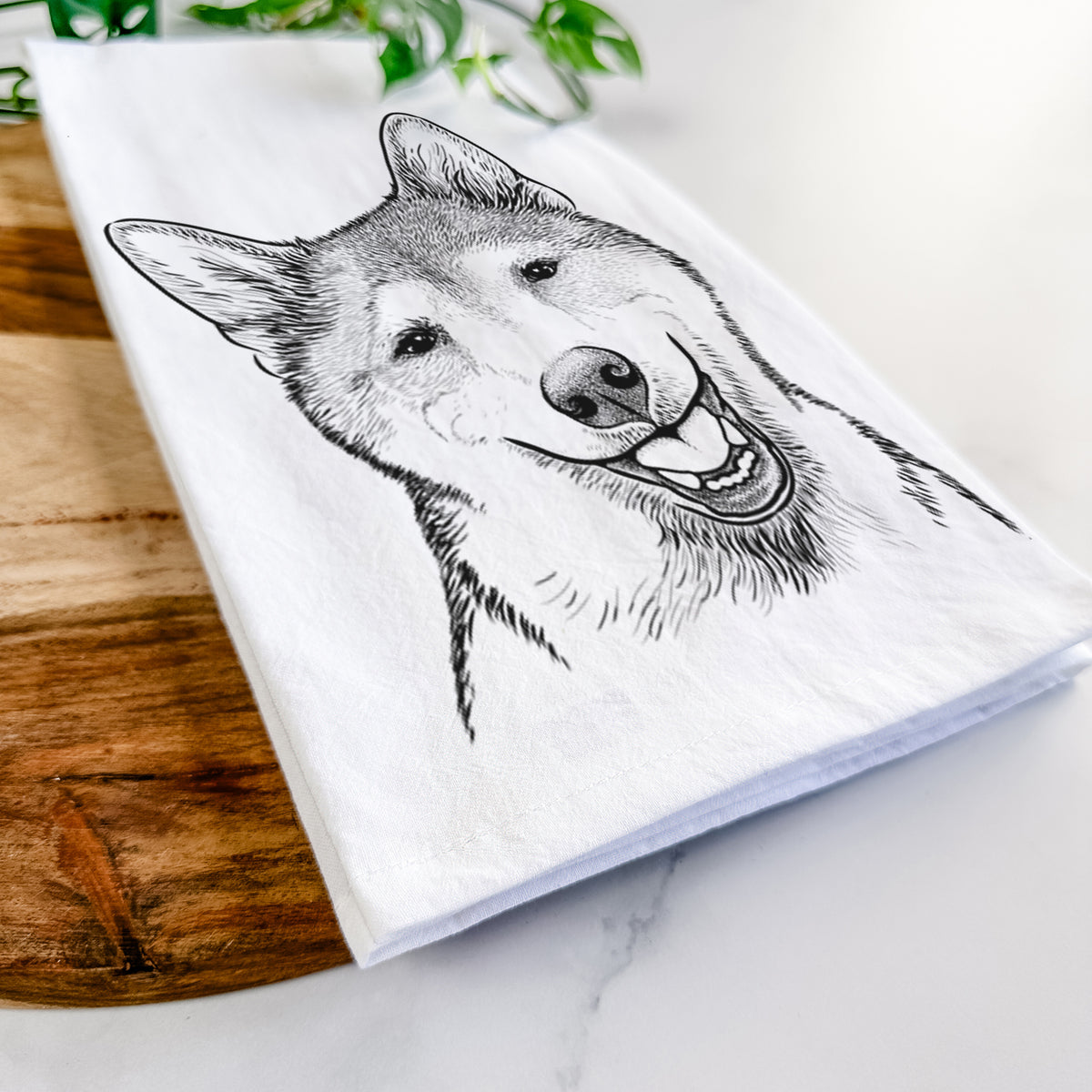 Koby the Shiba Inu Tea Towel