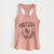 Lance the Lab/Shepherd Mix - Women's Racerback Tanktop