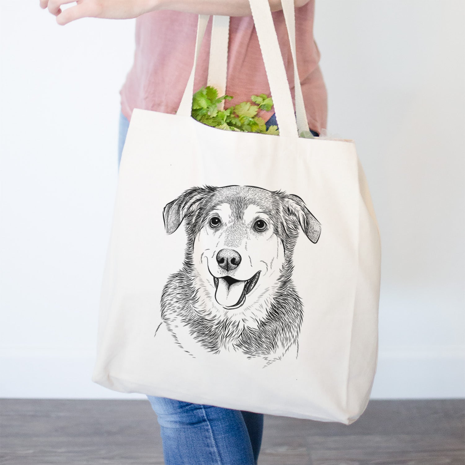 Lance the Lab/Shepherd Mix - Tote Bag