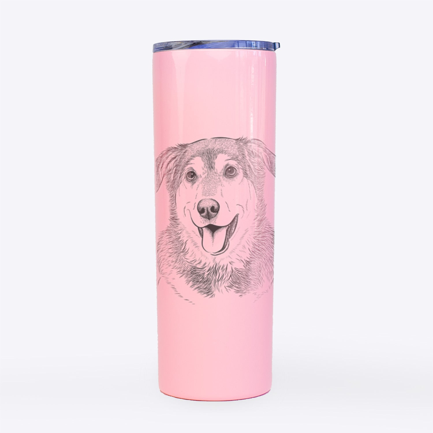 Lance the Lab/Shepherd Mix - 20oz Skinny Tumbler