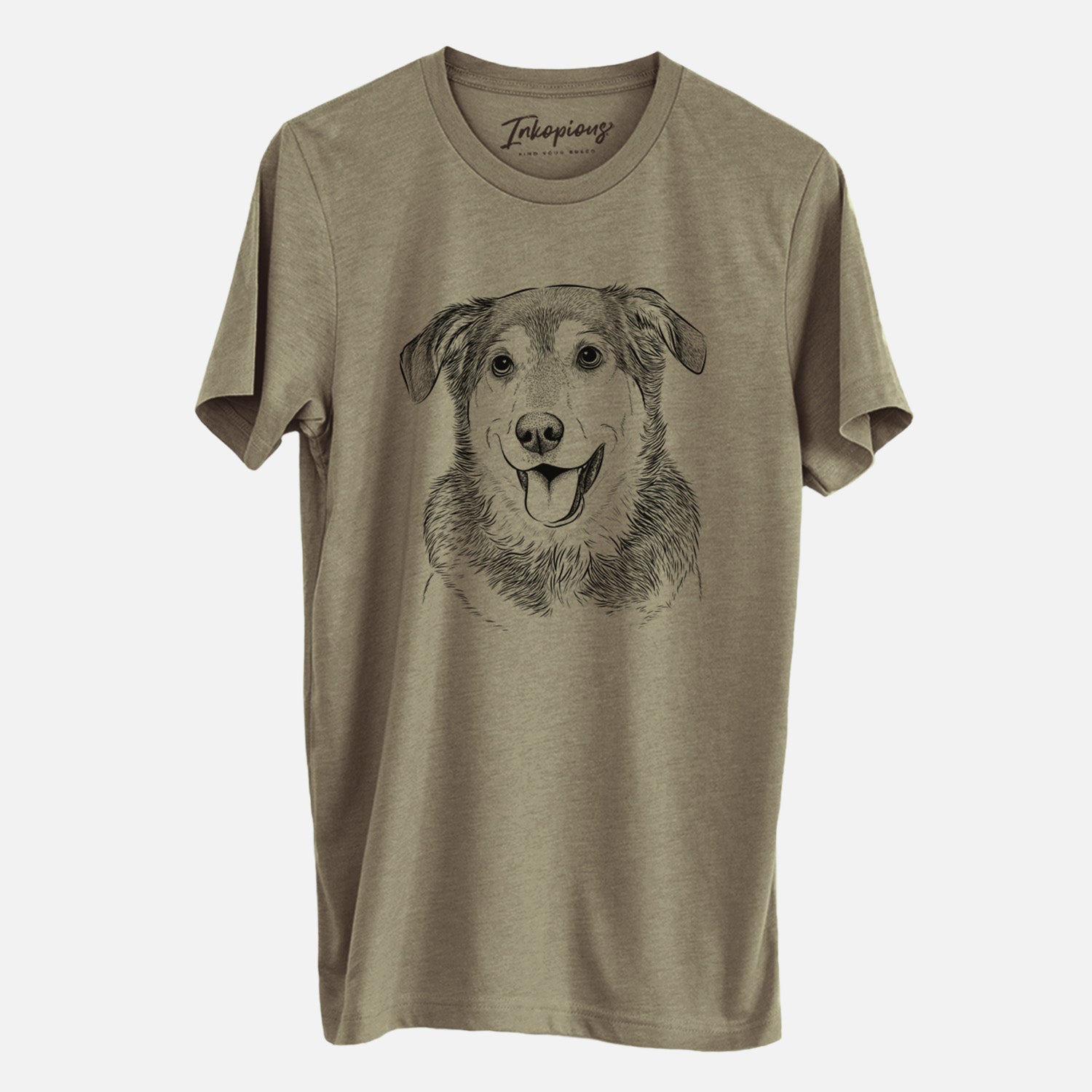 Bare Lance the Lab/Shepherd Mix - Unisex Crewneck