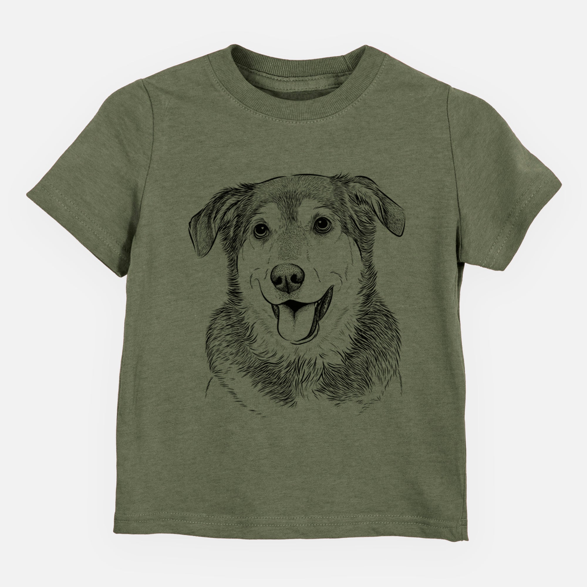 Bare Lance the Lab/Shepherd Mix - Kids/Youth/Toddler Shirt