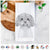 Lane the Lhasa Apso Tea Towel